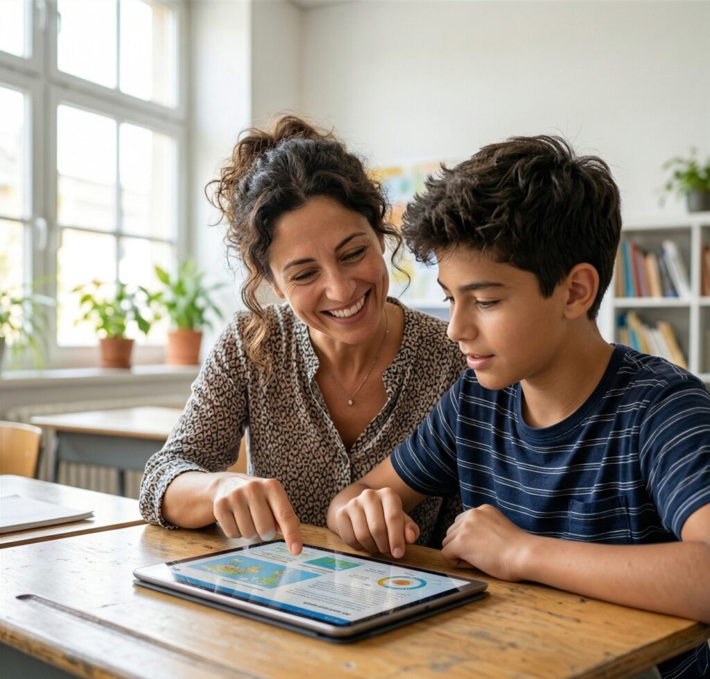 Laboratorio digitale progetto PROSSIM Cosenza docente e studente - Associazione La Forma